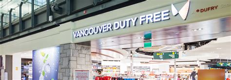 yvr duty free dior|YVR flights duty free.